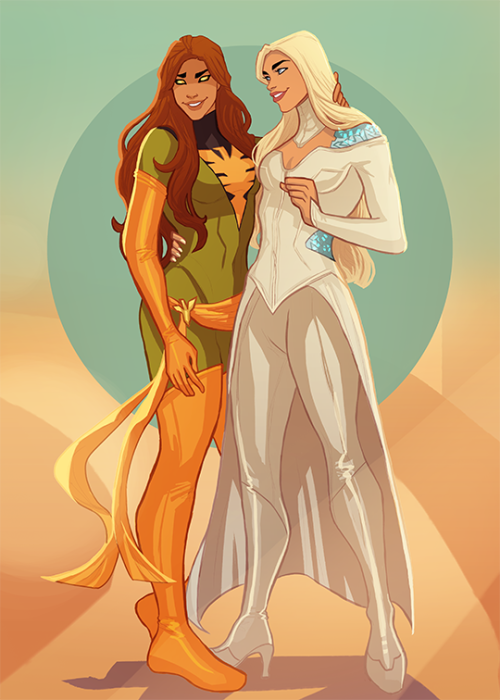 theocrain:the phoenix and the white queen / thank you @ninalinovna!