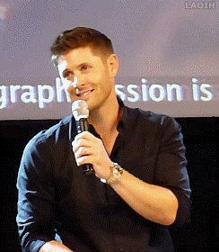 laoih:  Jensen Ackles - Jus In Bello 5, 2014 [x]  HE&rsquo;S JUST SO DREAMY I