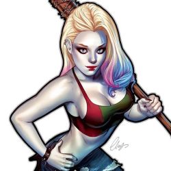 eliaschatzoudis: #harleyquinn #baseballbat