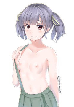 ooshio (kantai collection) drawn by disco