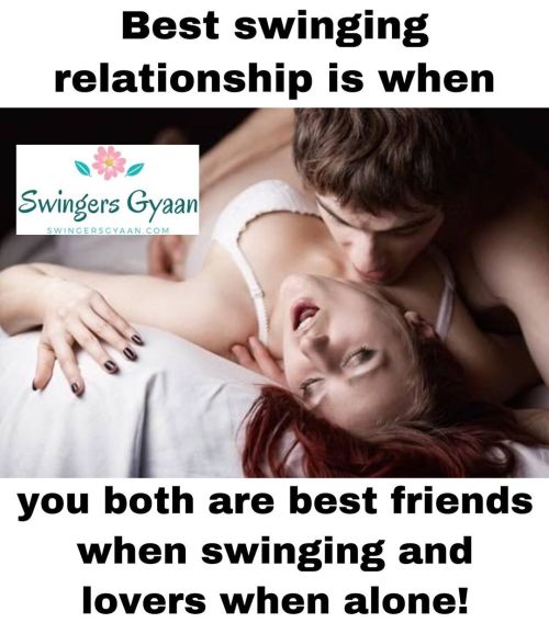 swingersgyaan: An important part of spending an evening with another couple is to get back to each o