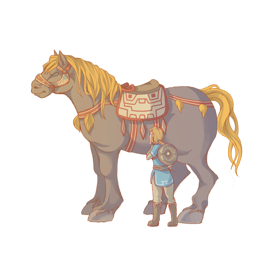 kirstieguerette:Giant Horse problems.