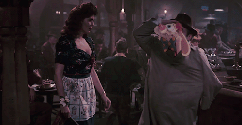 pi-la:So tell me, Eddie…Who Framed Roger Rabbit (1988) dir. Robert Zemeckis.