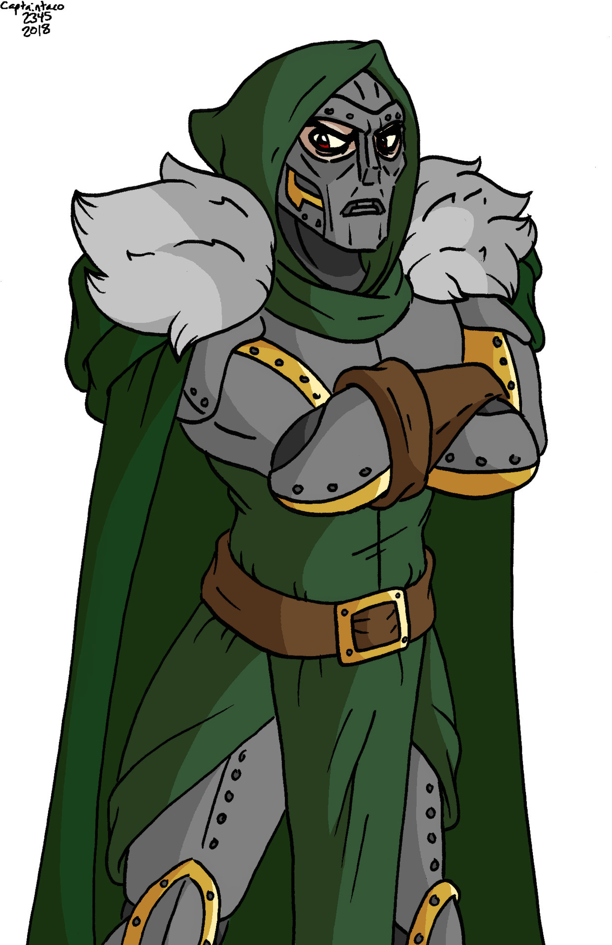 Dr. Doom, by far one of the coolest Marvel villains ever. I hope he eventually makes