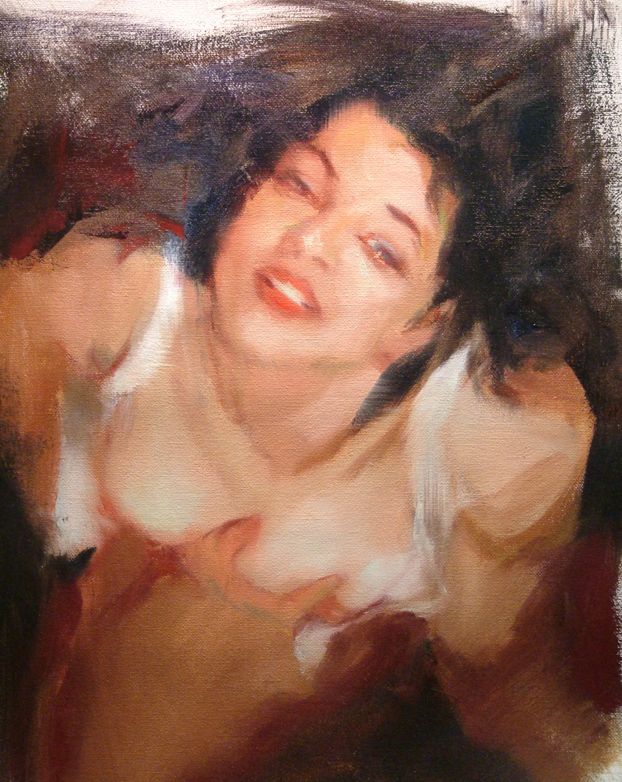 ewallisartist:  Sketch 8x8 o/l, Eric Wallis 2003 
