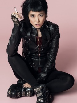 leahcultice:   Rinko Kikuchi for Jalouse