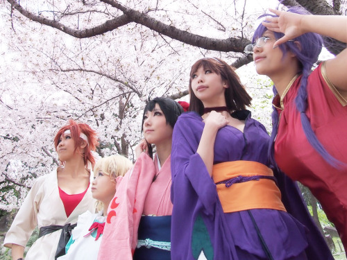 「サクラ大戦」Sakura Wars / お花見
Sumire = Yunaka, Sakura = Ryoko Yamada, Kanna = Uri-bo, Iris = Micronekomi, Kohran = mey, Photo = Higuchi, Kobayan