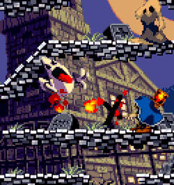 obscurevideogames:  ghost fire - Nightmare in the Dark (SNK/AM Factory - Neo Geo - 2000) 