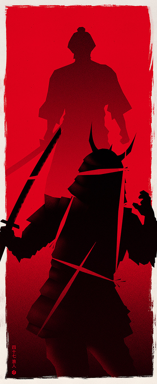 88floors:  47 Ronin Alt posters by Doaly 