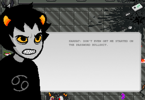  Karkat and Kanaya’s 6th convo.