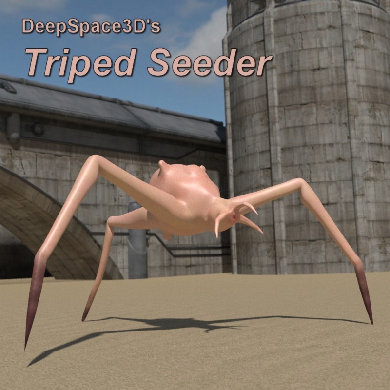  DeepSpace3D&rsquo;s Triped Seeder: a 3-legged member of the species known as