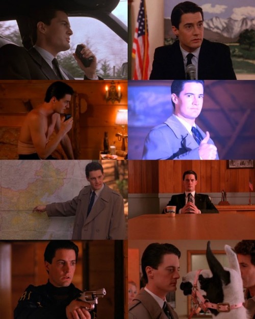 Favorite Characters 143/∞: Dale Cooper (Twin Peaks)At a time like this, curiously, you began tothink