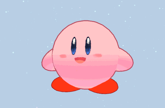 everydaylouie:  i made a kirby model today and then had some FUN IN UNITY 