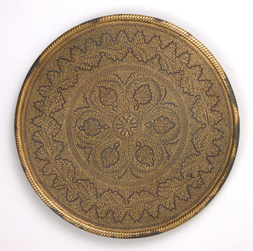 met-islamic-art:Salver, Metropolitan Museum of Art: Islamic ArtEdward C. Moore Collection, Bequest o