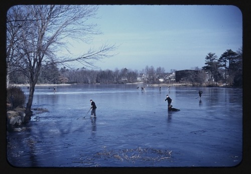 Jack Delano, Massachusetts on slide film in the winter of 1940-1941