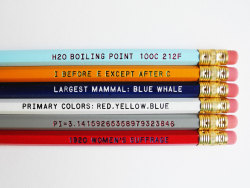 culturenlifestyle:Know It All Pencil Set