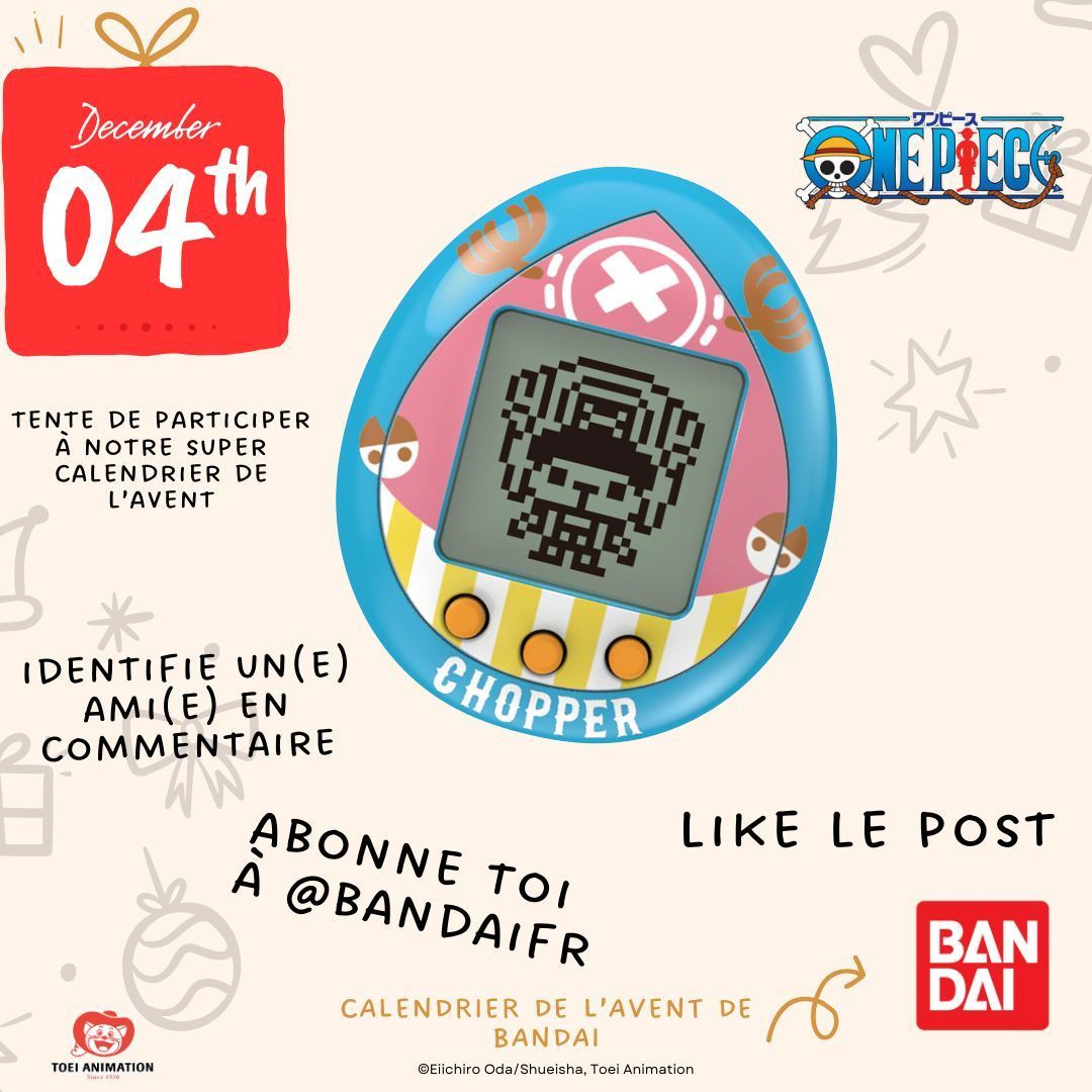 Tama-Palace — Bandai France Advent Calendar: Day 2 One Piece