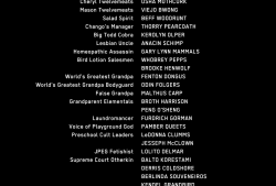 liartownusa:  Movie Credits 4: Inception (2010)   this is a kind of porn to mefucccck