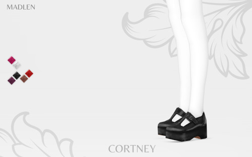 madlensims:Madlen Cortney Shoes Mesh modifying: Not allowed.Recolouring: Allowed (Please add origina