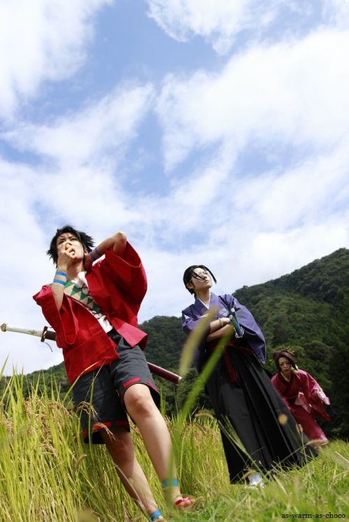 as-warm-as-choco:The Samurai Champloo (サムライチャンプルー) cosplayers that stole my heart&hel