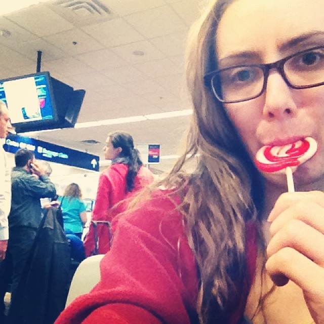 Snowstorms and peppermint lollypops and chaotic aircraft changes… Fa la la la laaa