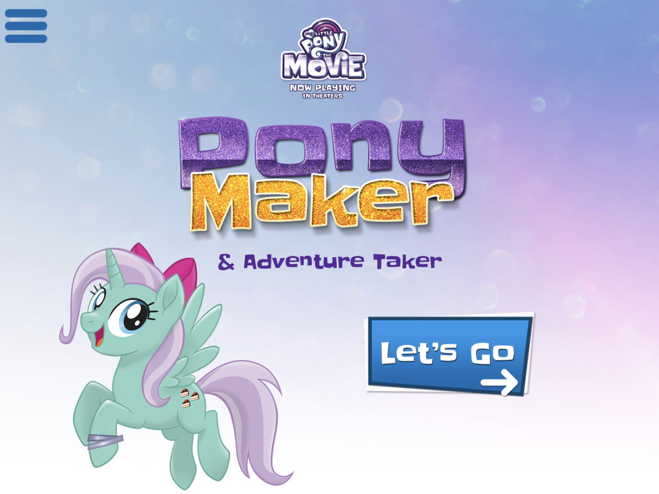 MLP Pony Maker & Adventure Taker [Official Pony Movie Game]