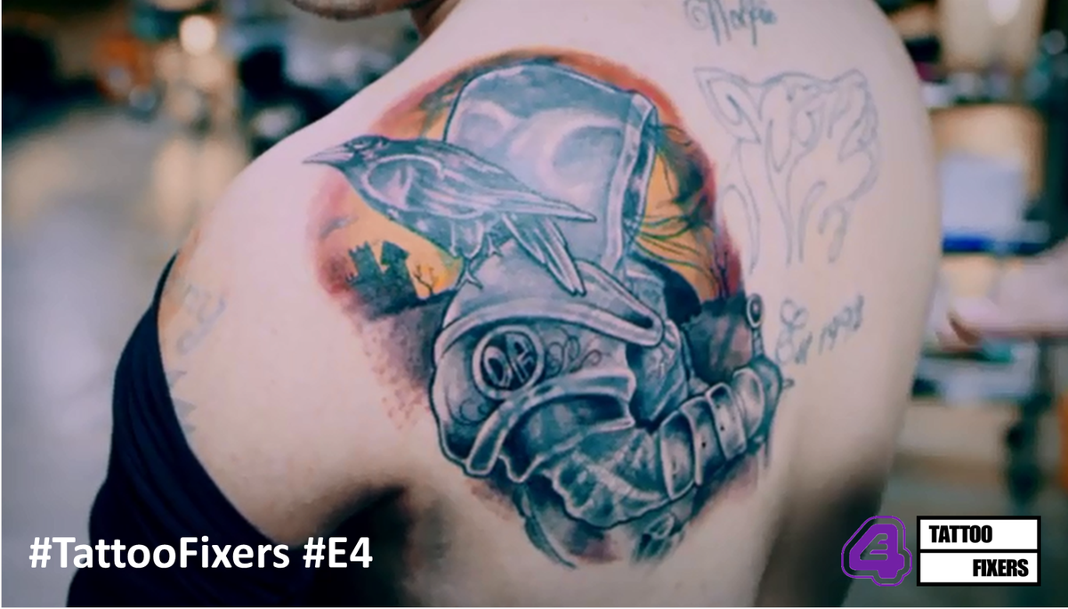 Who is Stephen Sketch Porter Professional tattooist on E4s Tattoo Fixers   The Irish Sun