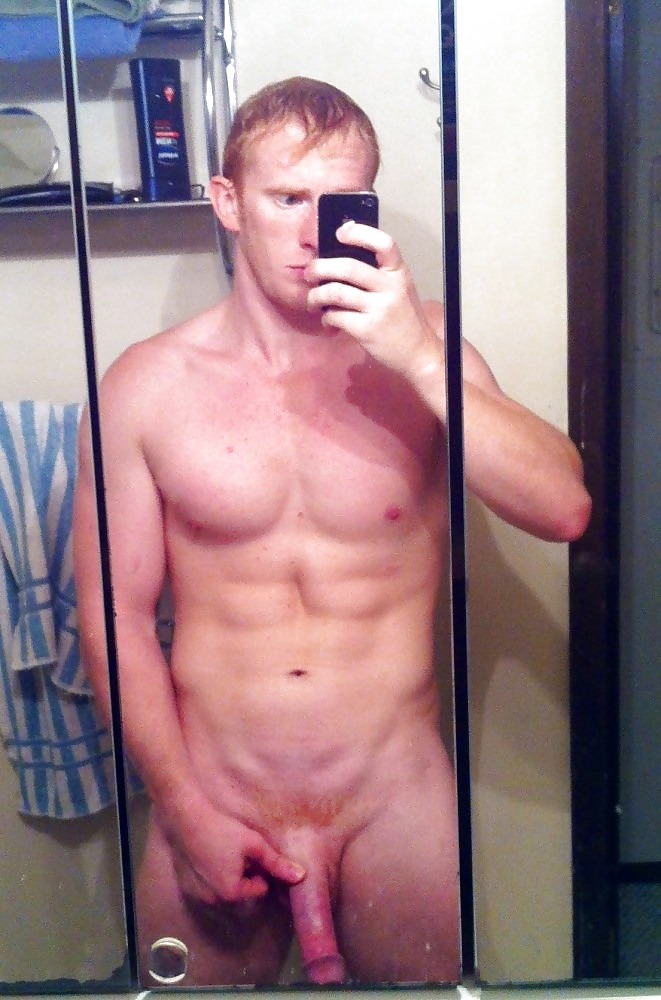 hungdudes:  Ginger Got Back…. front too…..  