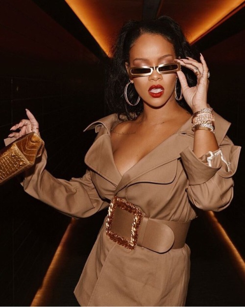 MOOD: WALKING PAST HATERS LIKE&hellip;-Rihanna in Dubai, wearing custom MONSEhttps://1966mag.com