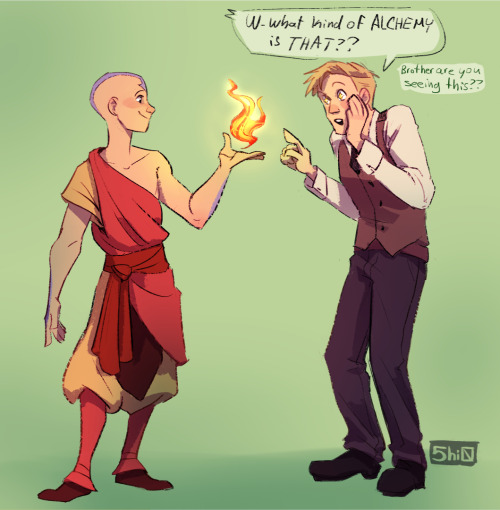5hio:I rewatched both shows at the same time, of course this was gonna happen (i know Ed’s leg is in