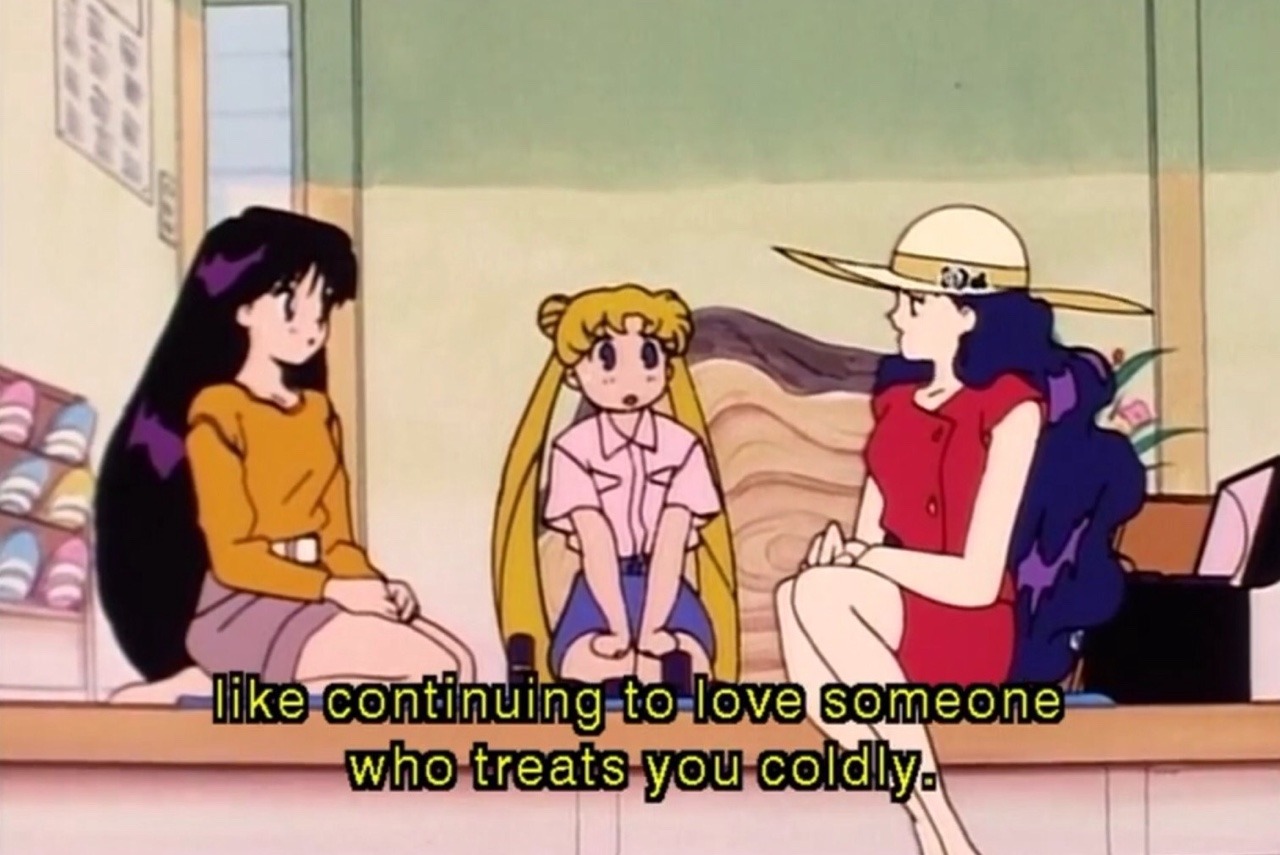 carefreeblackho:  sailor-moon-reacts:  Sailor Moon has been talking about the realest