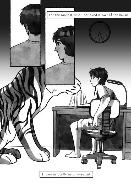 4threset:“There is a Tiger in my House”A short comic about Generational Trauma, and not feeding the 