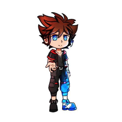 I drew a sora for @/destiny-islanders sora pile a while back, so here ya go! 