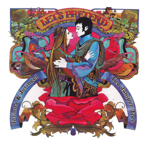 design-is-fine:David Chestnutt, album cover illustration for the children’s vinyl record series „Let