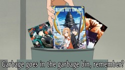 FYI just cause you didn&rsquo;t like SAO, doesn&rsquo;t mean it was garbage.