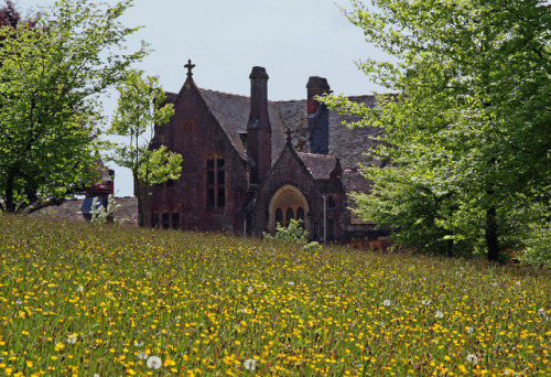 cair–paravel: Knightshayes Court, Devon, designed by William Burges (finished by John Dibblee Crace 