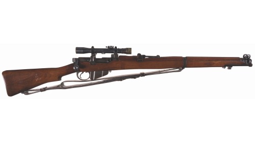 Australian No.1 Mark III Lee Enfield sniper rifle, World War II.from Rock Island Auctions