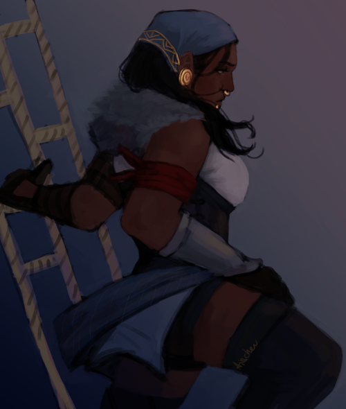 aischeu:Isabela’s hair is fun to draw