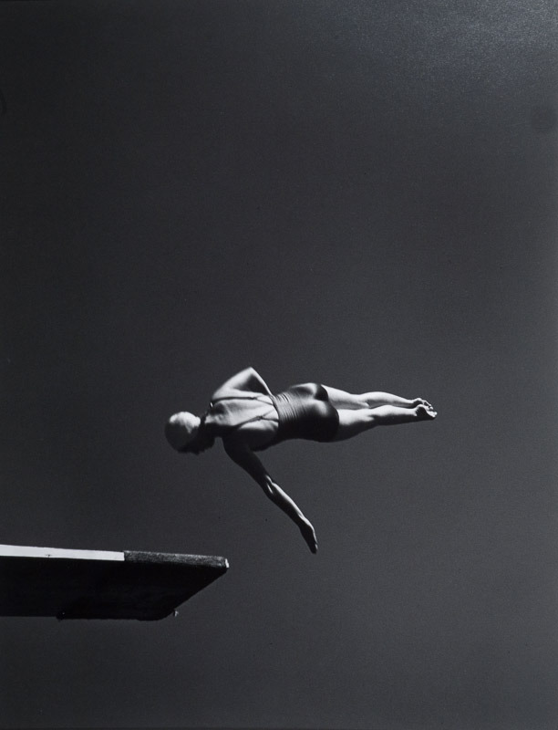 flashofgod:John Gutmann, Class - Olympic High Diving Champion Majorie Gestring, San