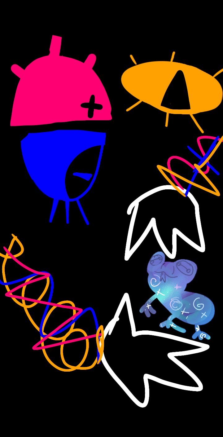 Quarks And Their Frog (that Represents A Whole Ass Universe Btw,)