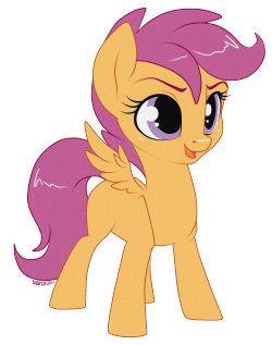 theponyartcollection:  Scootaloo by ~nirac