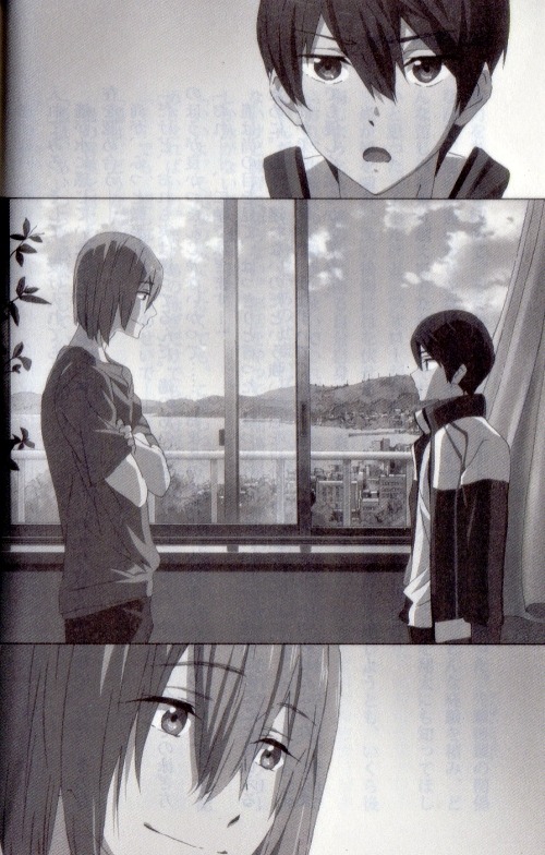 sunyshore:  All High☆Speed! 2 illustrations in order of appearance. Scanned by