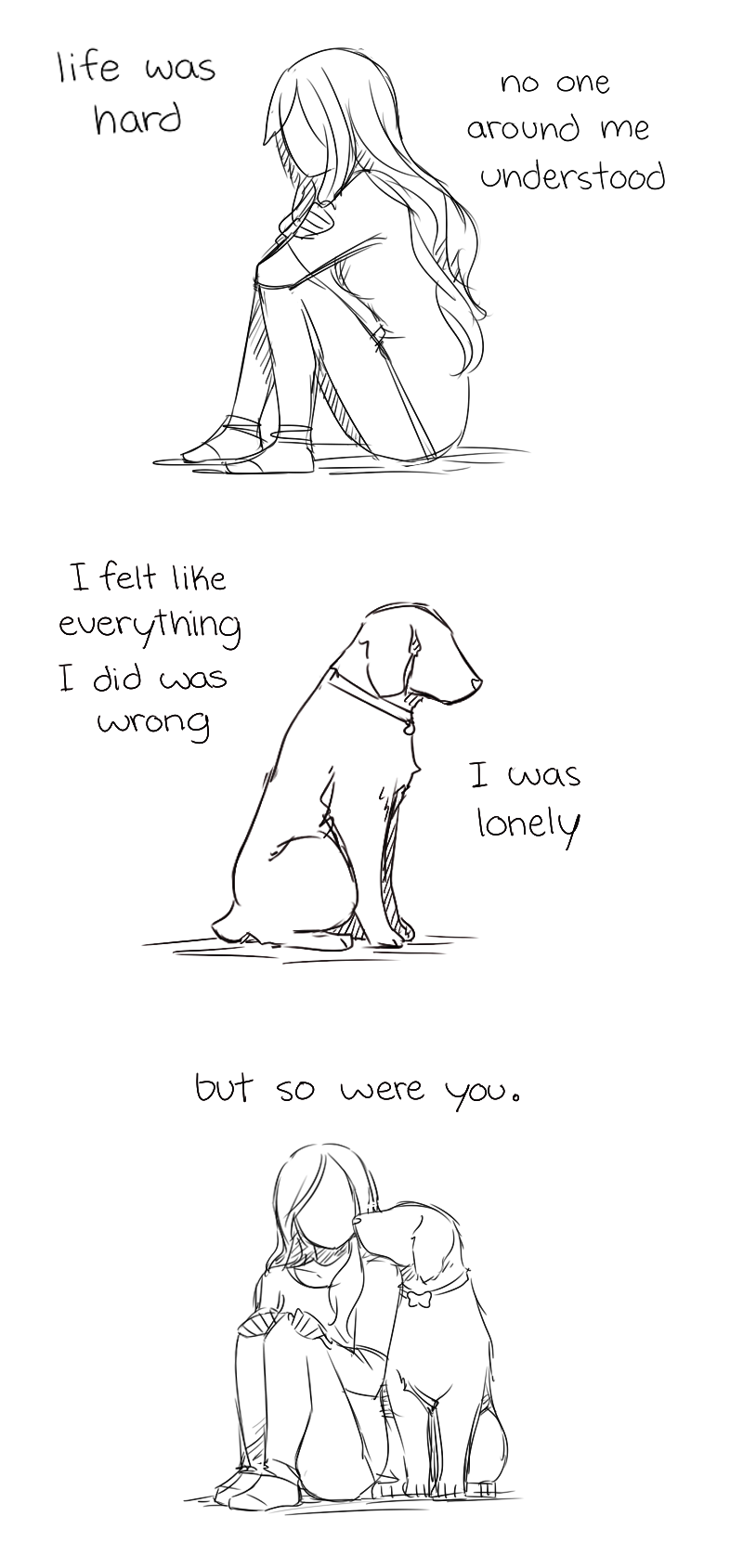 natural&ndash;blues:  viftion:  jen-jen-rose:  In honor of my dog who passed