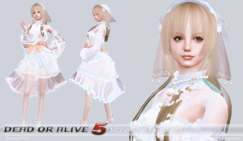 DOA 5 Marie Rose Pearl SetExtracted and converted from original game “DOA 5” by Shuubaru this set in