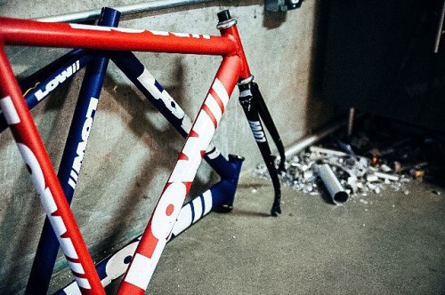 lowbicycles: Two of the first #lowpursuit track frames ever built. These two have some stories. #low