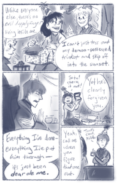 emilyandbirds:Seto and Ishizu discuss little brothers and forgiveness at Mokuba’s birthday par