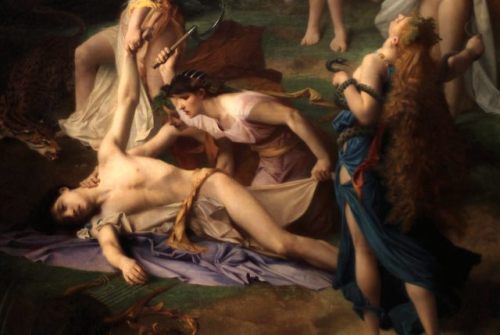 carpenters3:alexandre séon, lamentation of orpheus, 1896eugene delacroix, death of hamlet, 18
