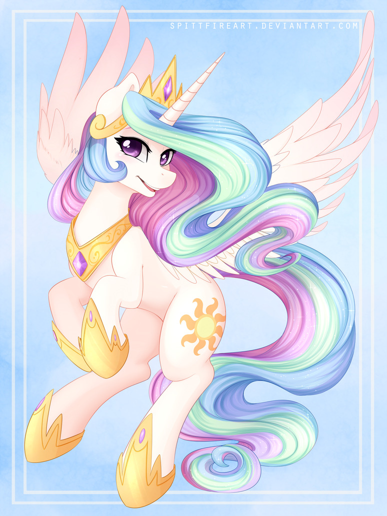 elrincondelpony:  Sun Princessby spittfireart  &lt;3