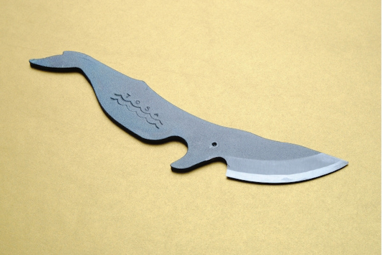 laughingsquid:High Carbon Steel Utility Knives Crafted To Look Like Five Different