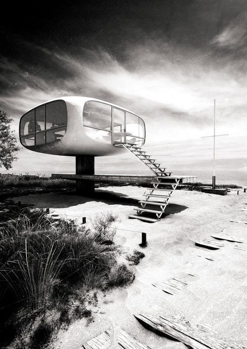 dimshapes:           minimalist beach house. porn pictures